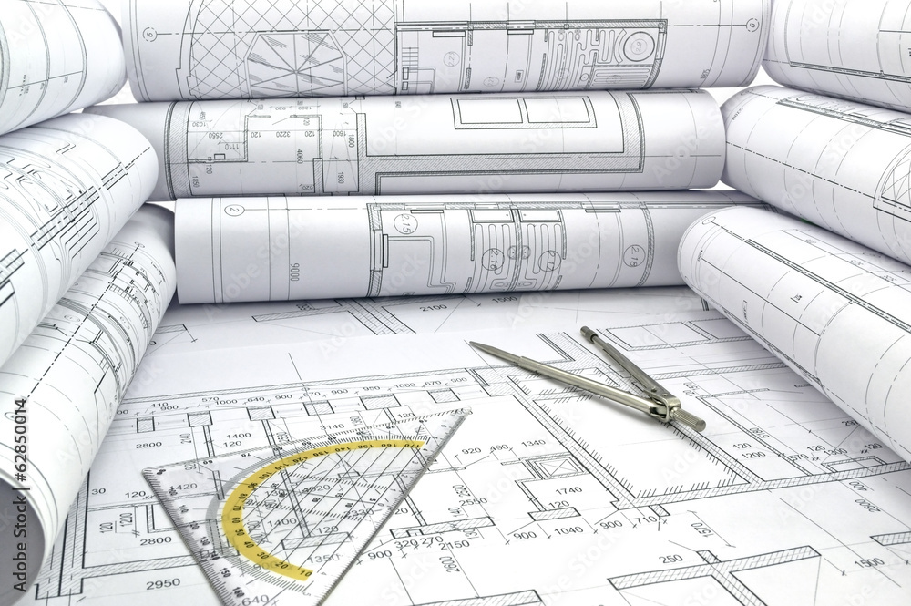 Image of several drawings for the project engineer jobs Image of several drawings for the project engineer jobs