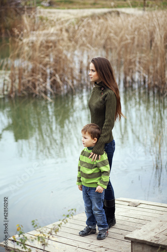 Mother with child outdoor © Alena Ozerova