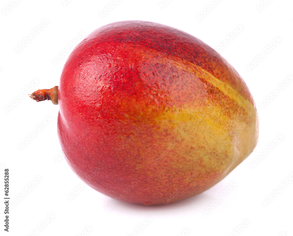Ripe mango isolated