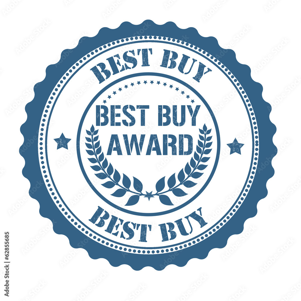 Best buy award stamp