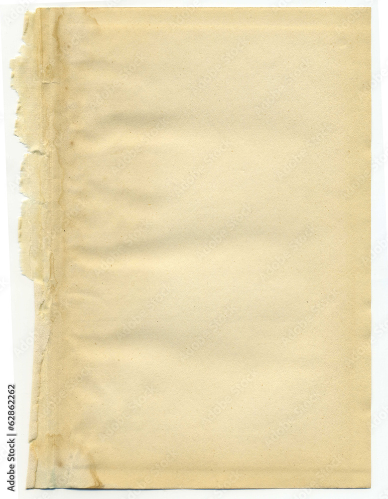 Sheet of Old Paper