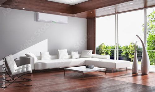 Tableau sur toile Interno con aria condizionata