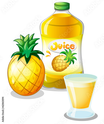 Pineapple juice drink