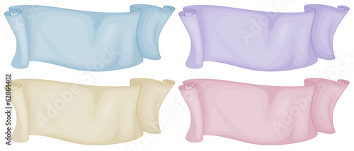 Empty scrolls