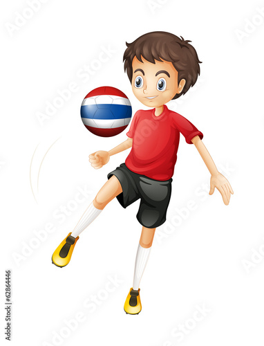 A soccer player fromThailand