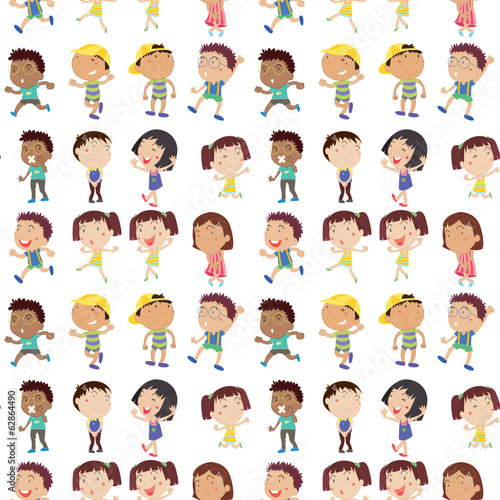 Different emotion of kids