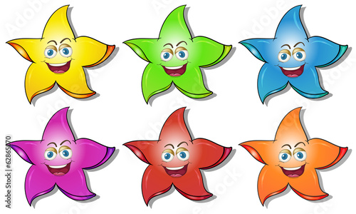 Smiling stars