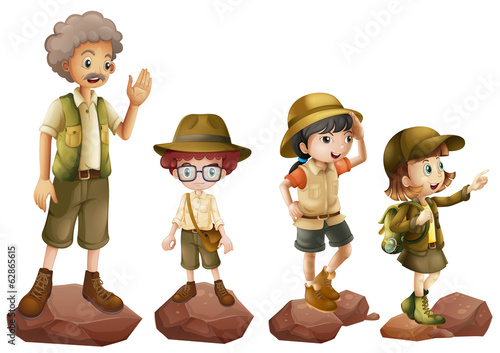 A family of explorers