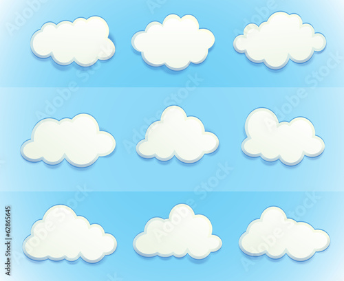 Clouds in the sky