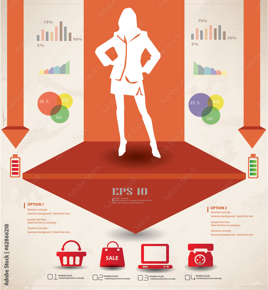 Woman,business and marketing concept Woman,business and marketing concept