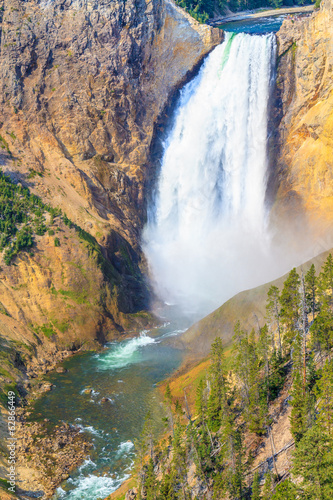 Lower Falls of the Grand Canyon of the Yellowstone National Park