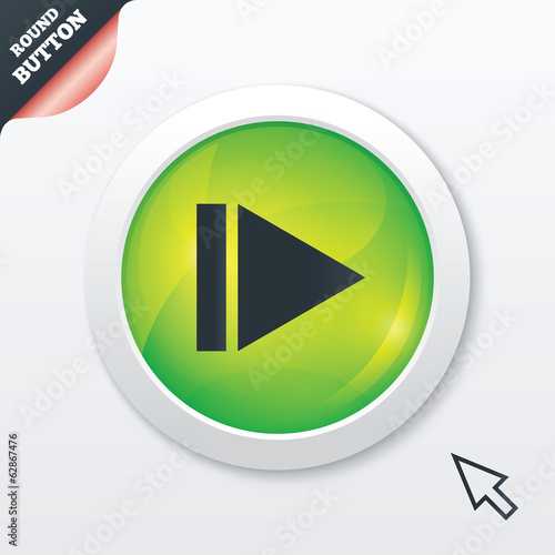 Free Download Arrow sign icon. Next button. Navigation symbol - GFXLoad