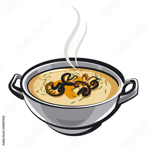 soup with mushrooms