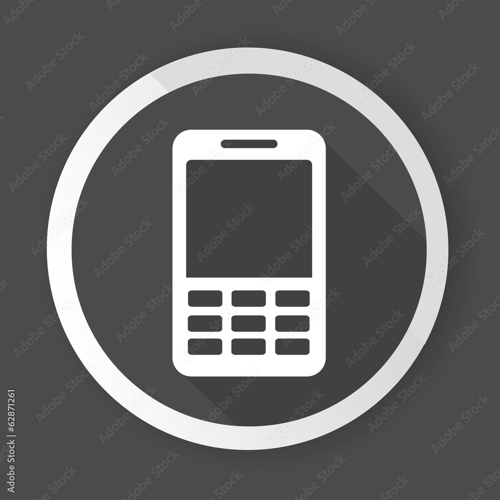 Mobile phone,Black button,vector Mobile phone,Black button,vector