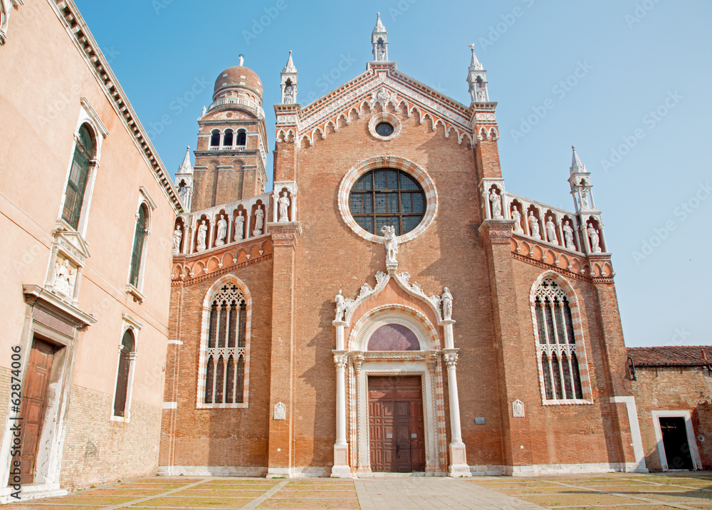 Fototapeta premium Venice - Madonna del Orto church