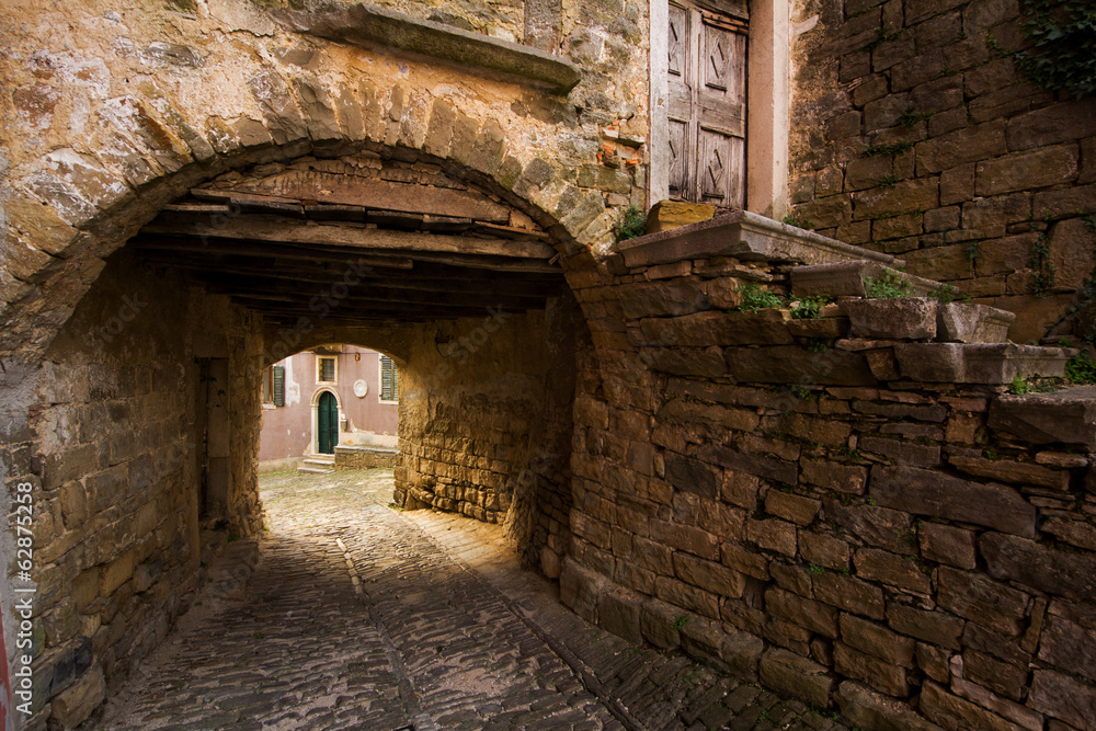 Obraz premium Vila medieval de Oprtalj