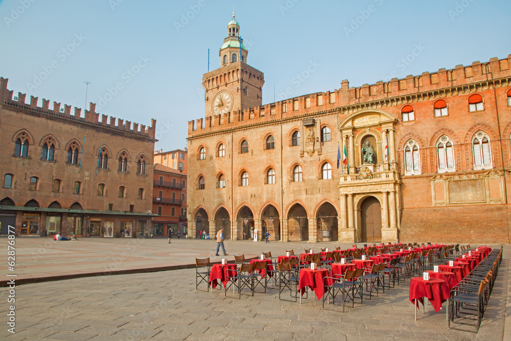 Bologna - Palazzo Comunale and Piazza Maggiore
