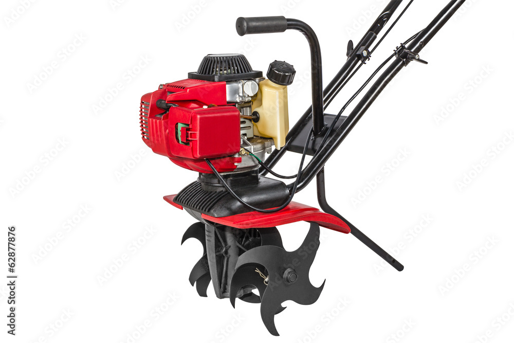 Cultivator , isolated on white background, with clipping path Cultivator , isolated on white background, with clipping path