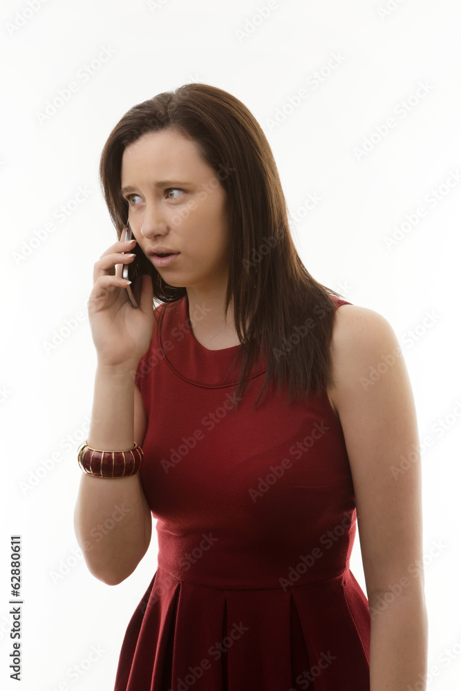 young woman in dress young woman in dress
