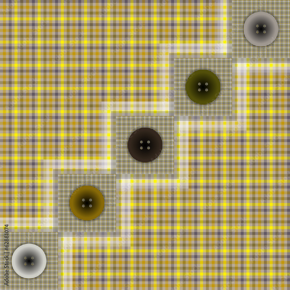 set of fabric with buttons set of fabric with buttons