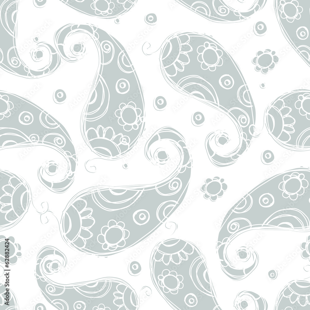 Obraz premium Vintage floral seamless pattern for your design