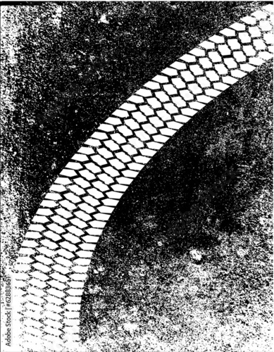 Grunge Skid Mark