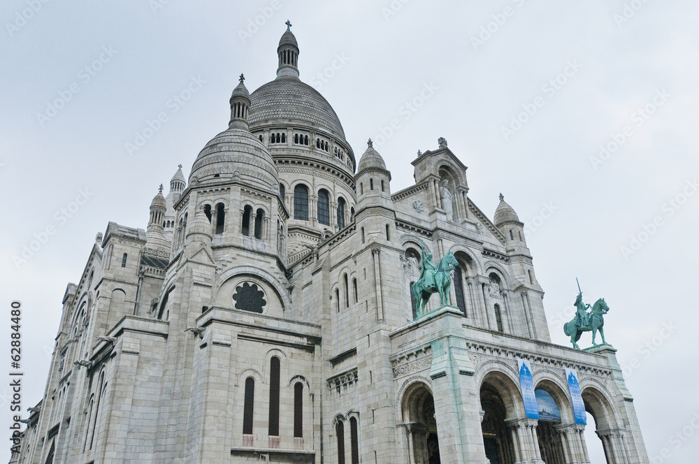 Sacre Coeur church at Paris
