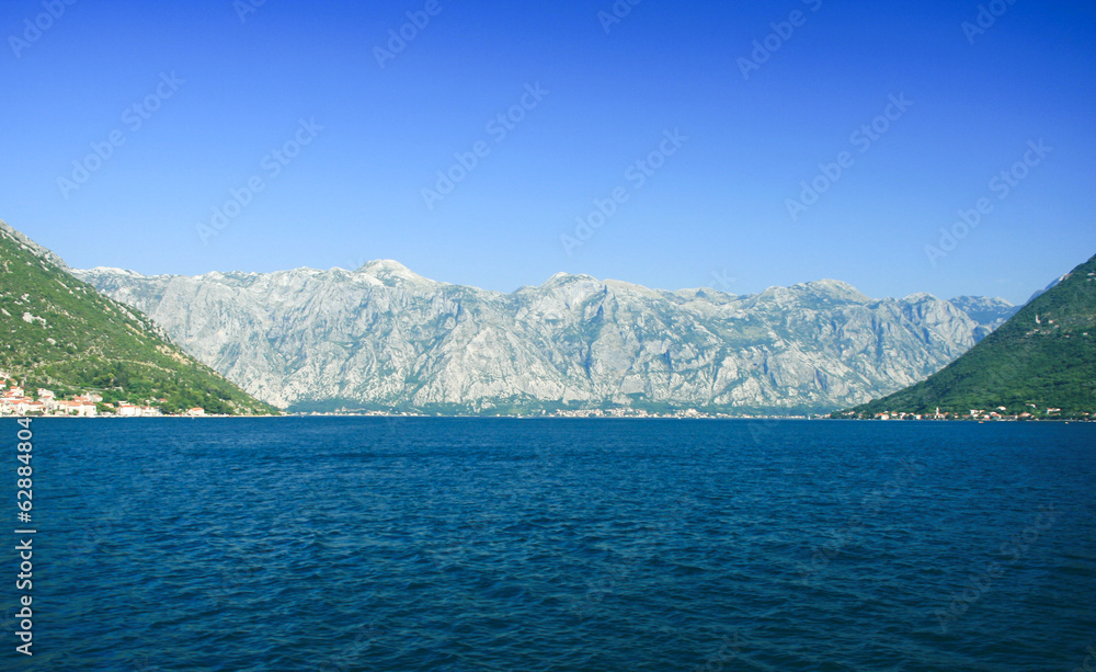 The bay of Kotor - Boka Kotorska, Montenegro