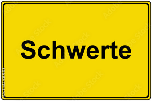 Ortsschild Schwerte
