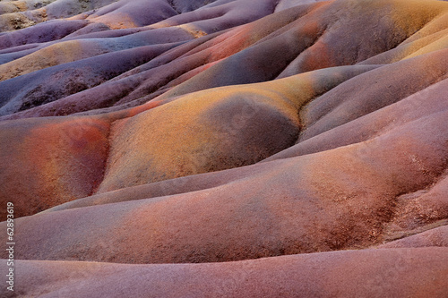 Chamarel seven coloured earths on Mauritius
