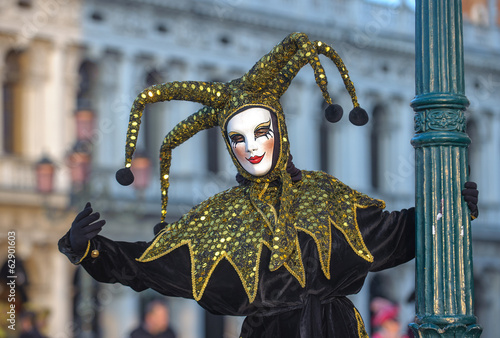 Venetian carnival masks photo