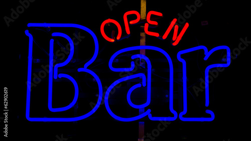 Photography Neon Bar sign