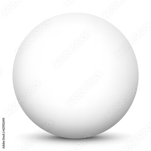 Kugel, weiss, 3D, blanko, leer, sauber, Sphere, Ball, white