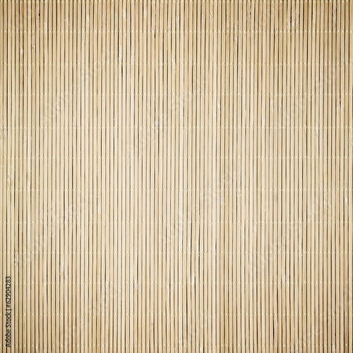 Bamboo mat surface