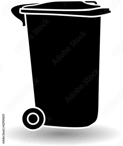 recycle garbage can