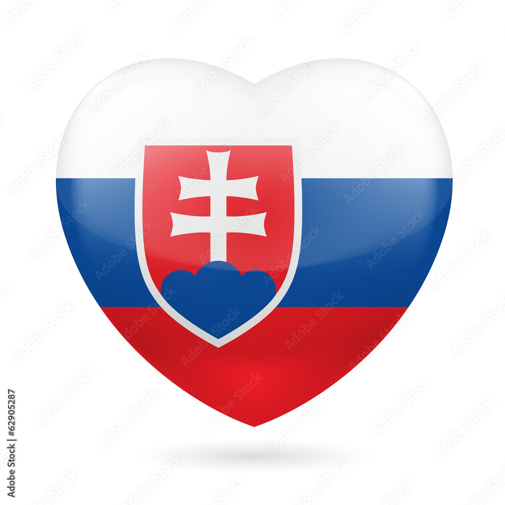 Heart icon of Slovakia