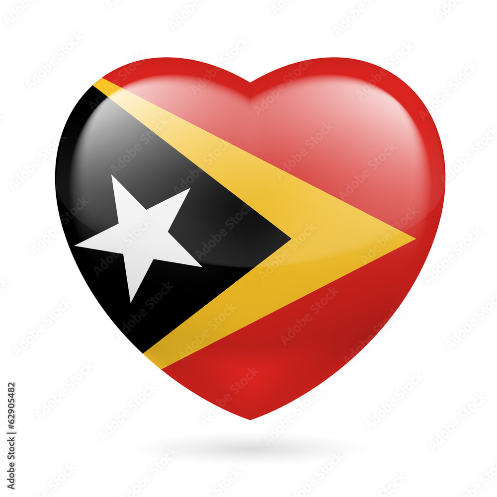 Heart icon of East Timor Heart icon of East Timor