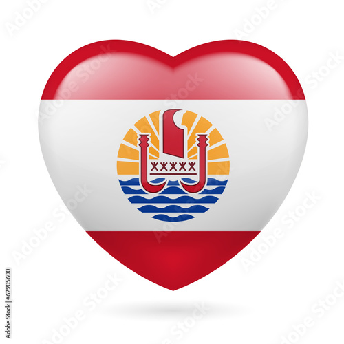 Heart icon of French Polynesia Free Download Heart icon of French Polynesia - GFXLoad