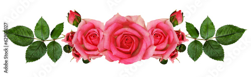 Rose flowers arrangement