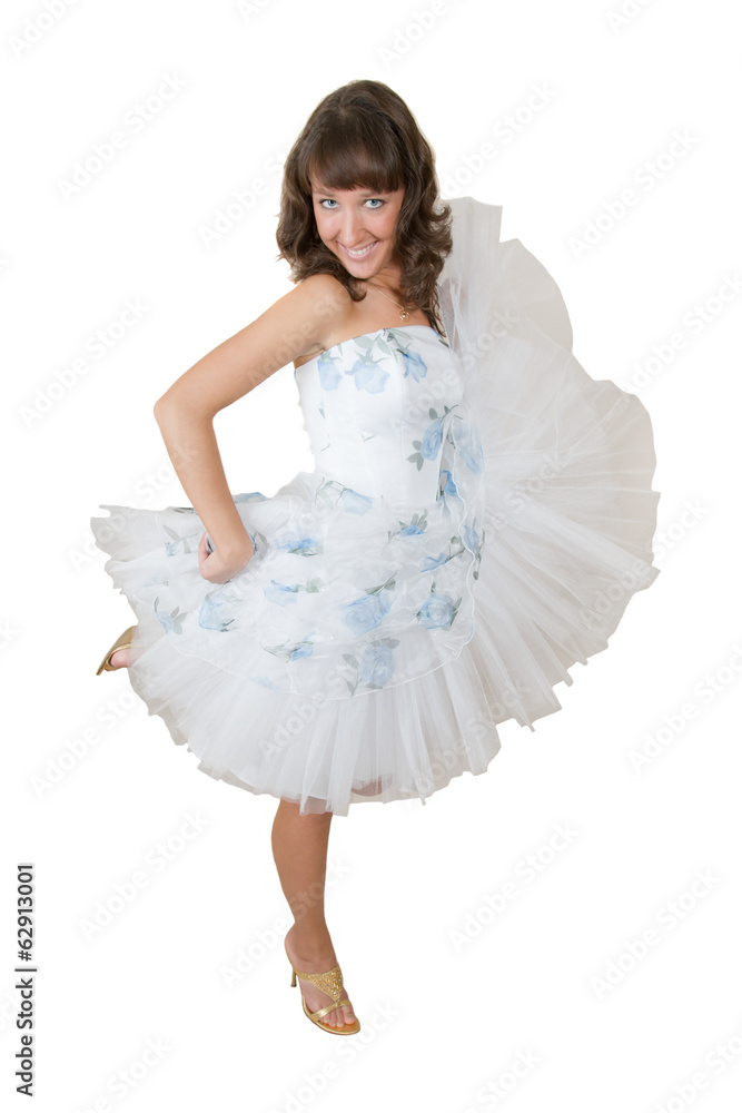 girl in white dress girl in white dress