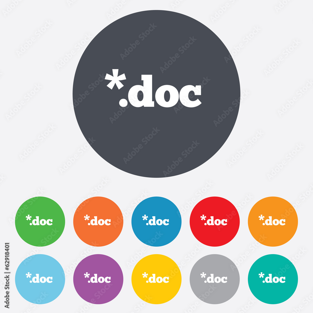 File document icon. Download doc button.