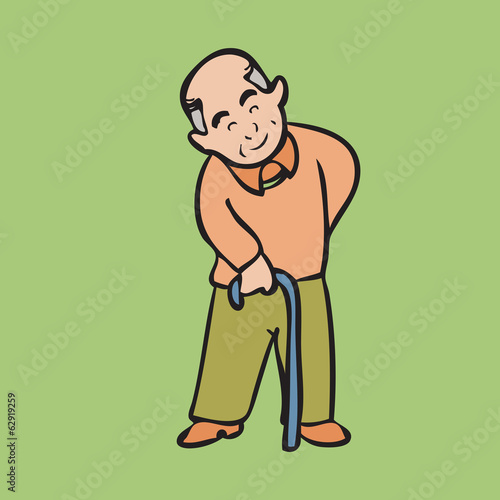 Asian grand pa