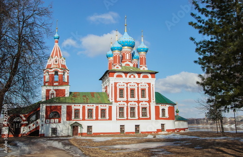 Church "Tsarevich Dimitry on Blood" in Kremlin of Uglich