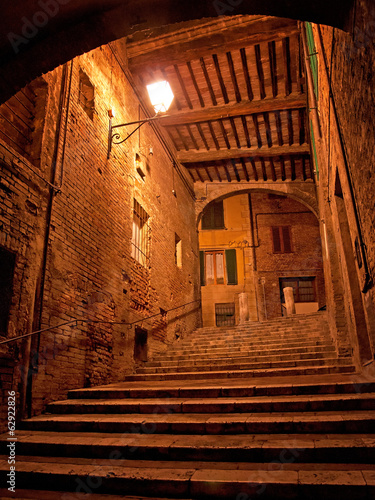 Old town of Siena, Italy