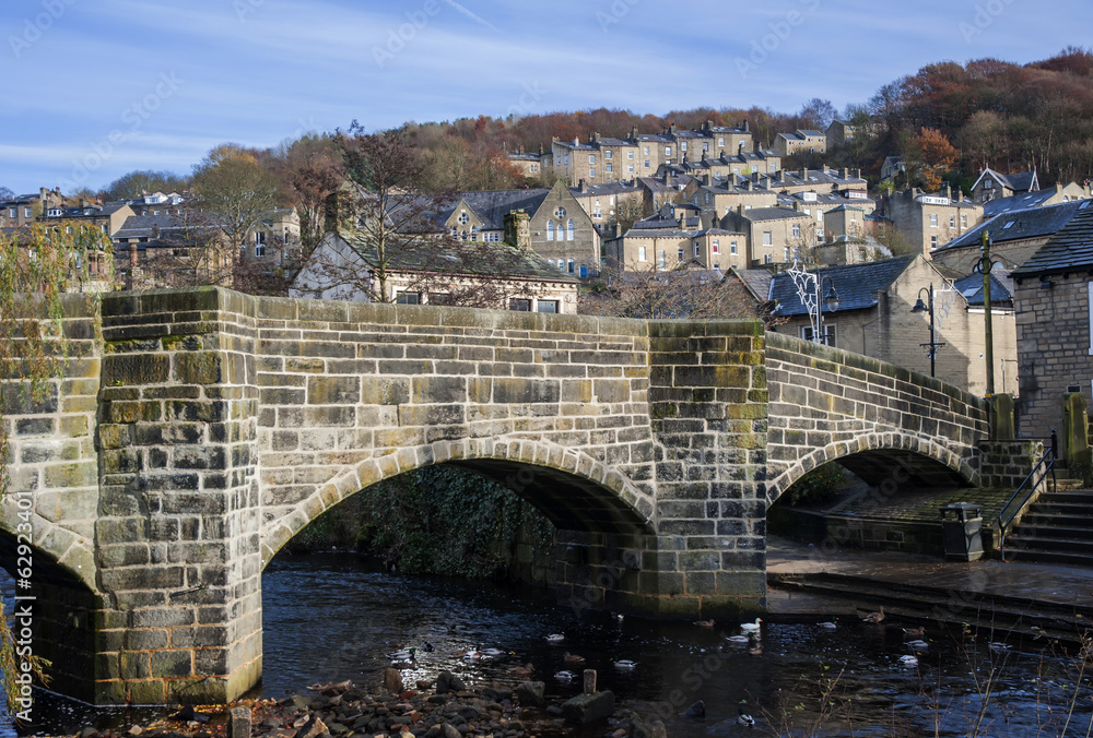 Packhorse bridge, Hebden Bridge