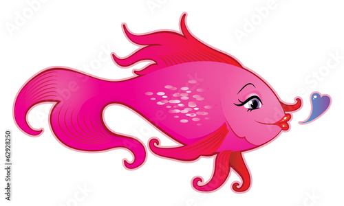female fish cartoon