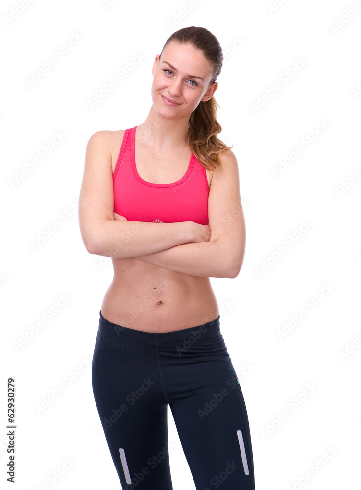 Beautiful athletic young woman Beautiful athletic young woman