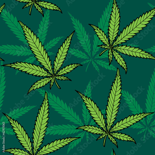 Hemp Seamless Pattern