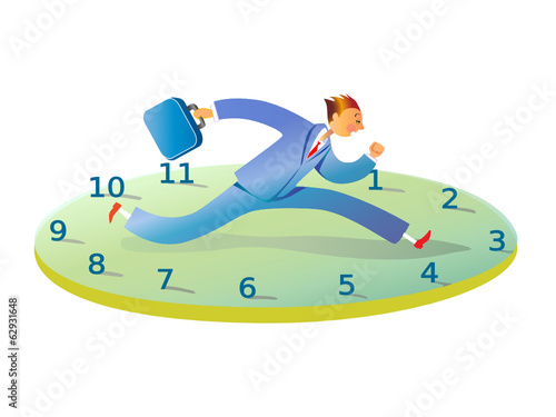 hurry vectorial illustration