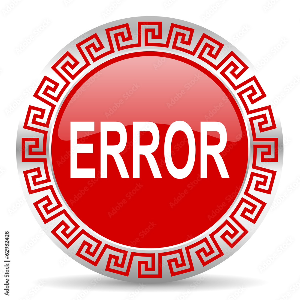 error icon error icon
